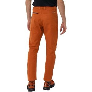 Salewa Fanes Utility Pant Gorpcore Outdoor Hemp Cotton Rust Size US36 XL- EU XXL